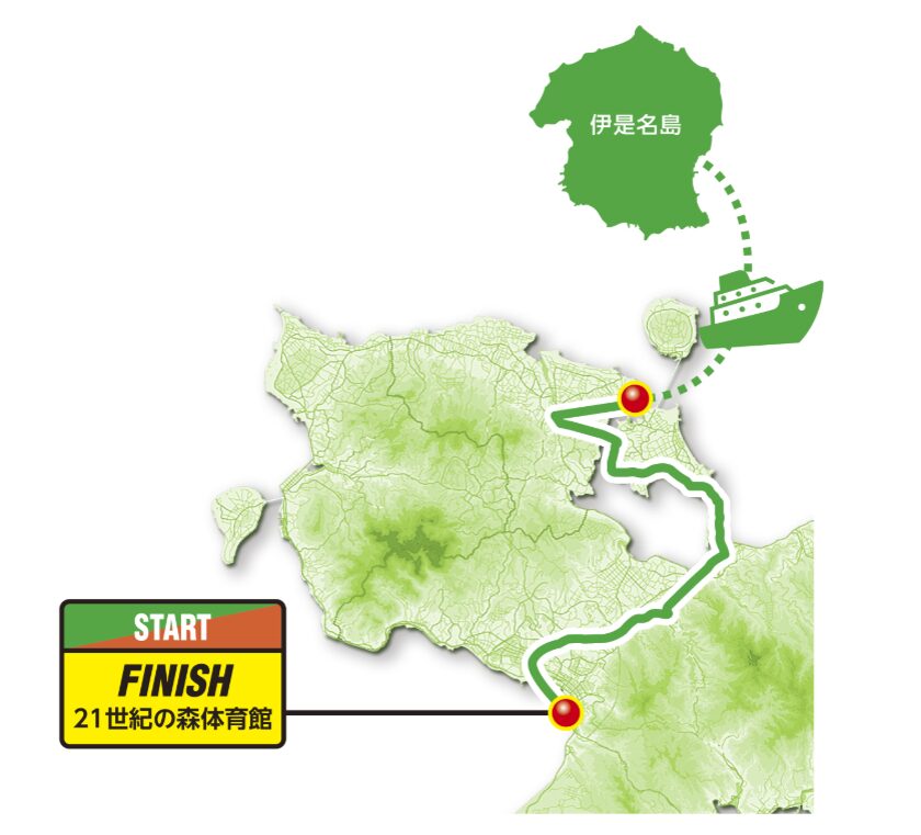 伊平屋島・伊是名島サイクリング（名護-運天港）